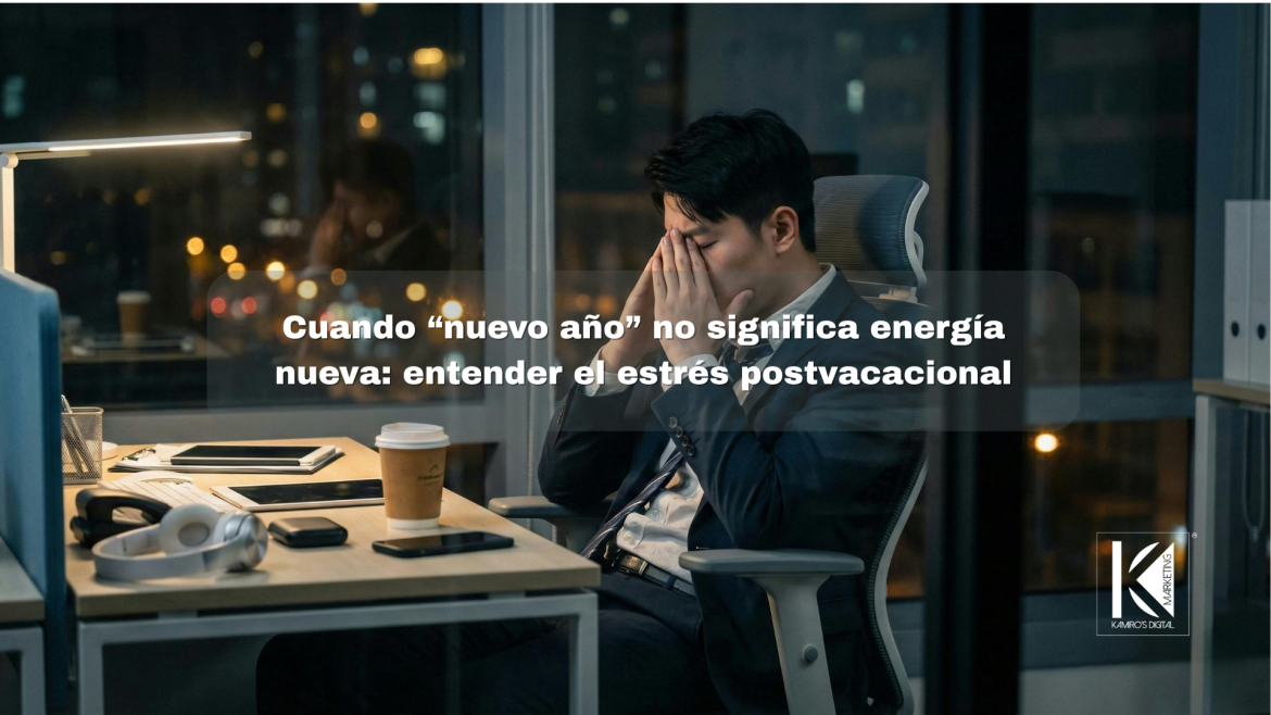 Cuando “nuevo año” no significa energía nueva: entender el estrés postvacacional
